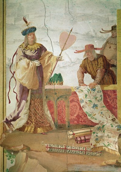 The Chinese Fabric Seller by Giovanni Domenico Tiepolo